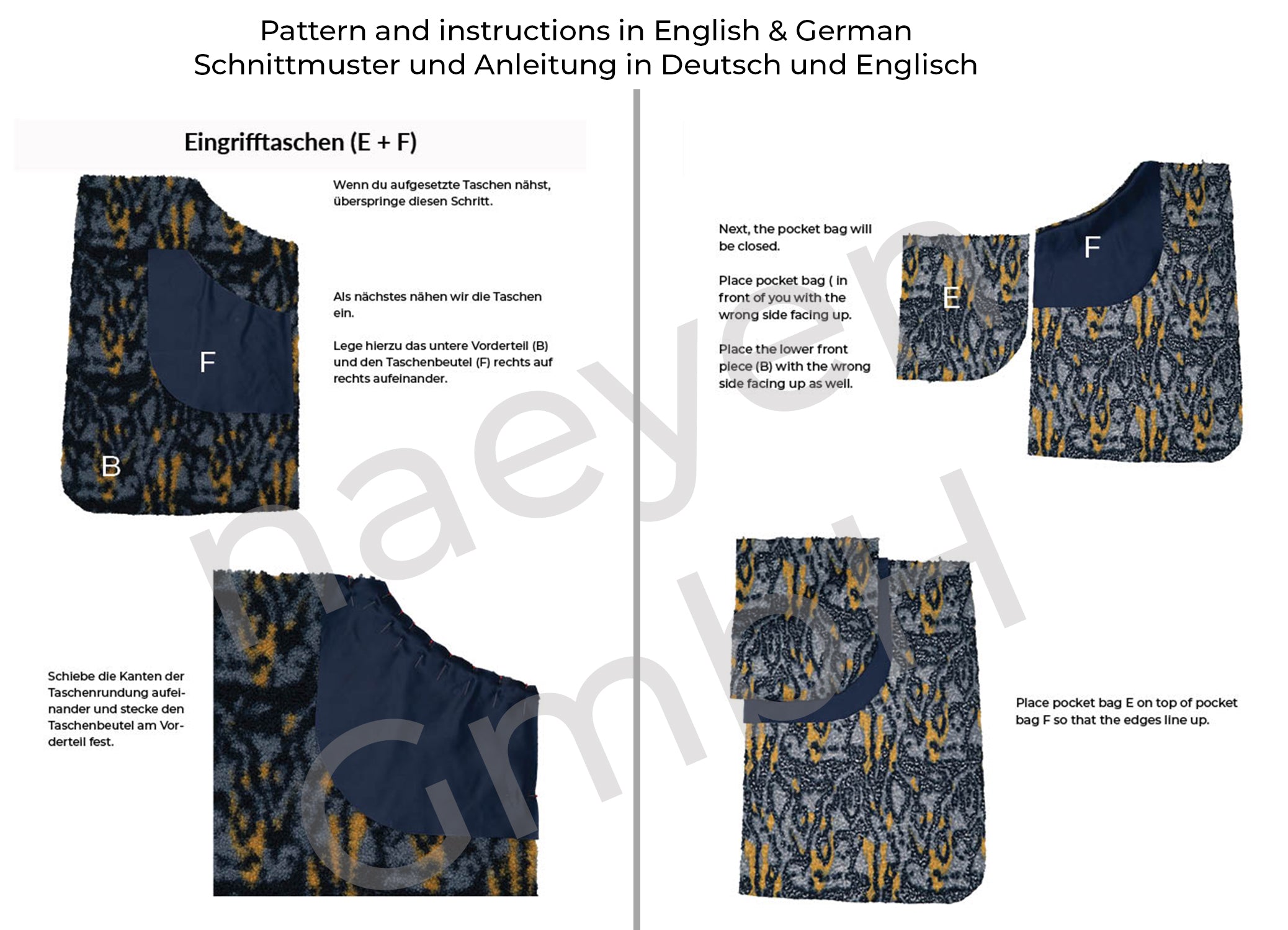 Veya: Mantel und Jacke | PDF Schnittmuster